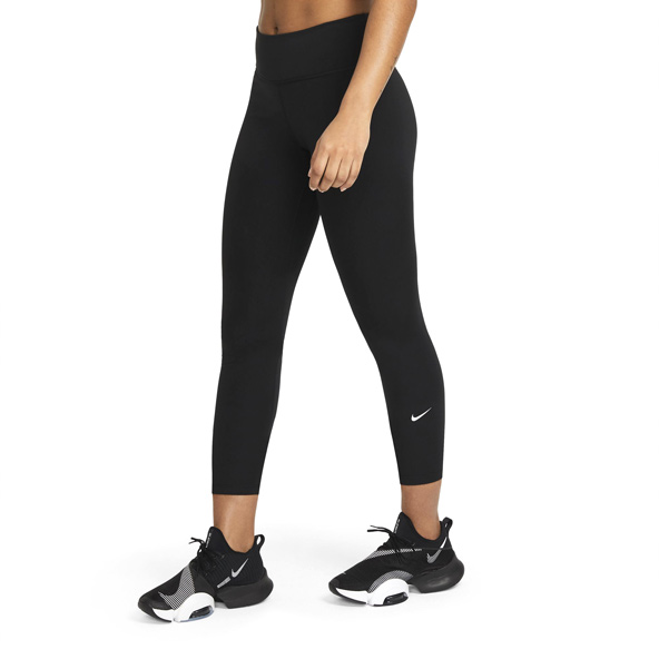 Nike One Womens Mid-Rise Crop Leggings