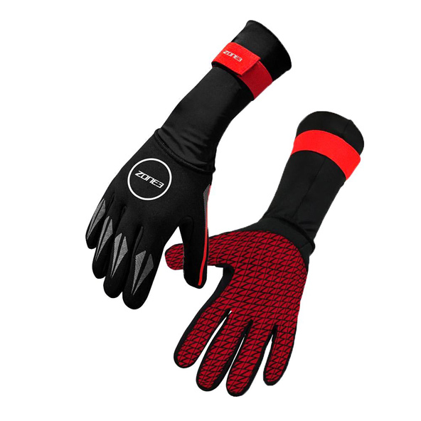 Zone3 Neoprene Swim Gloves Black