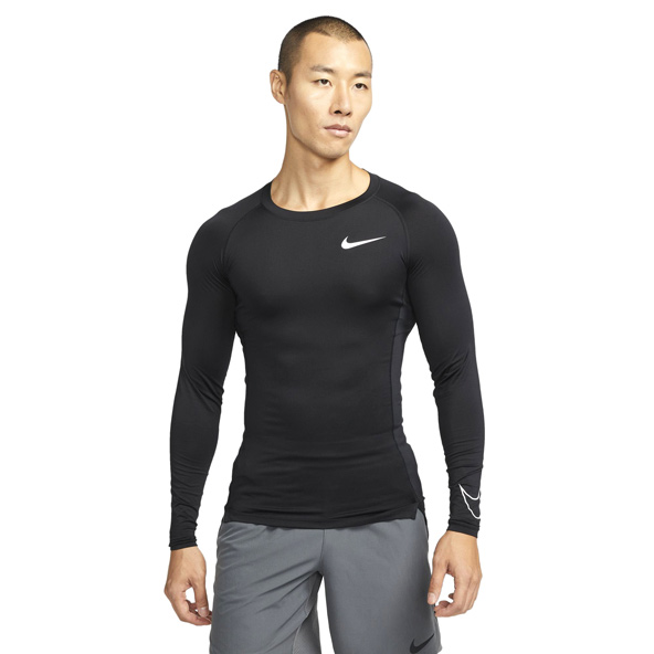 Nike Pro Dri-FIT Mens Tight Fit Long-Sleeve Top