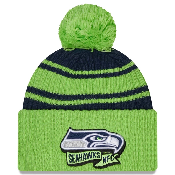 New Era Seattle Seahawks NFL Sideline Beanie Hat