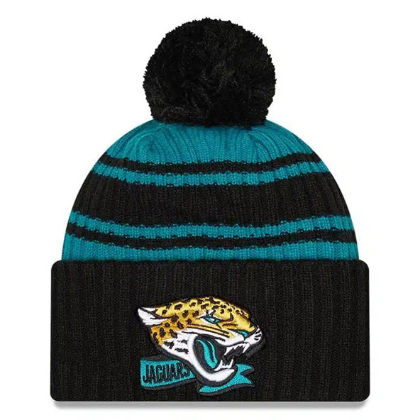 New Era Jacksonville Jaguars NFL Sideline Beanie Hat
