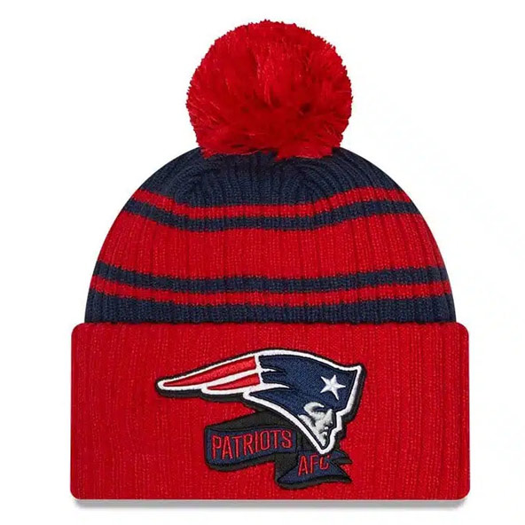 New Era New England Patriots NFL Sideline Beanie Hat