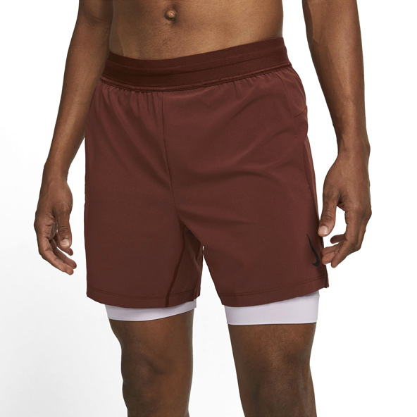 Nike Yoga Mens 2-in-1 Shorts