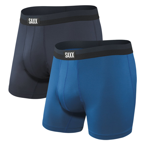SAXX Sports Mesh Boxer Briefs - 2 Pack