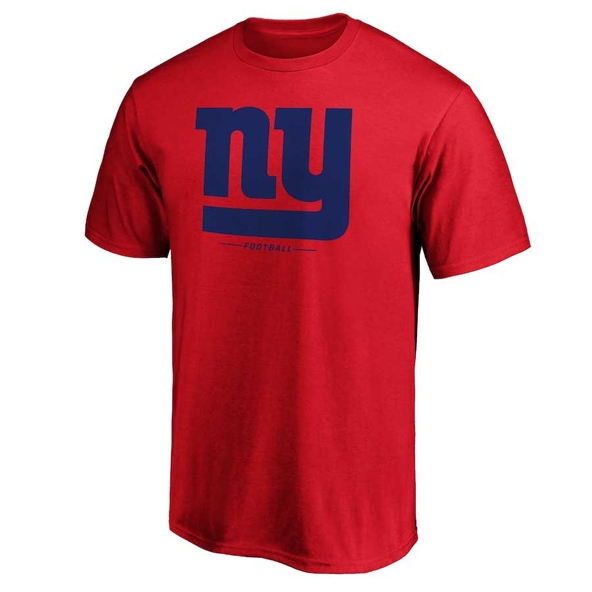 Fanatics NY Giants Logo Tee Red