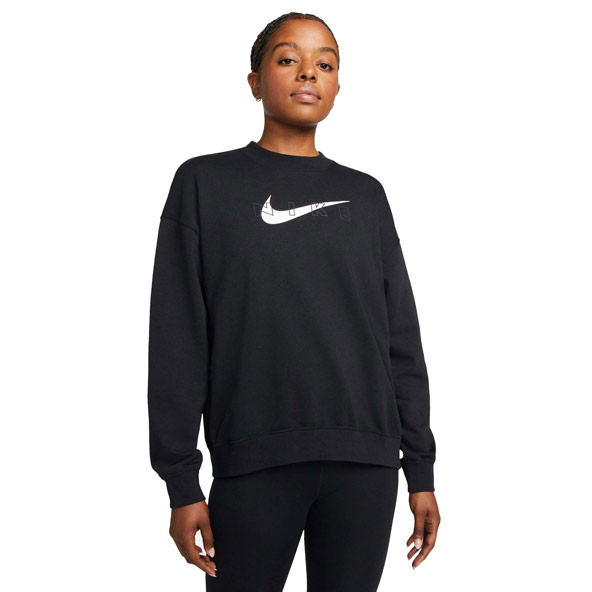 Nike Dri-FIT Get Fit Womens Graphic Training Crew-Neck Sweatshirt