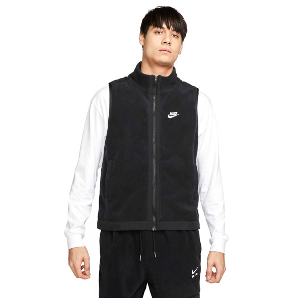 
                            Nike Mens Club+ Fleece Winter Vest Bk, BLACK