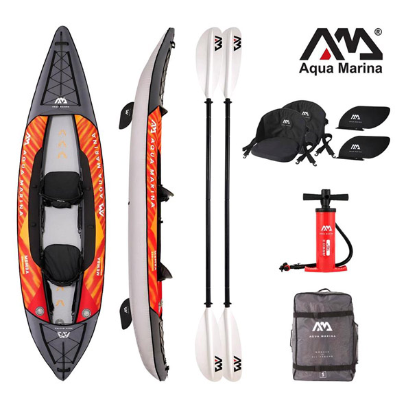Aqua Marina Ireland Memba 12'10" (2-Person) Leisure Kayak - 2 x Included Paddles