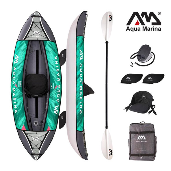 Aqua Marina Ireland Laxo 9'4" (1-Person) Leisure Kayak - 1 X Included Paddle