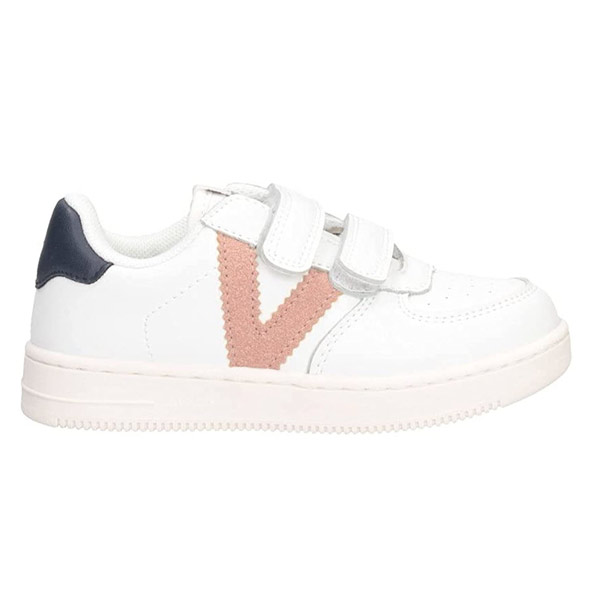Victoria Faux Leather Junior Kids Sneakers