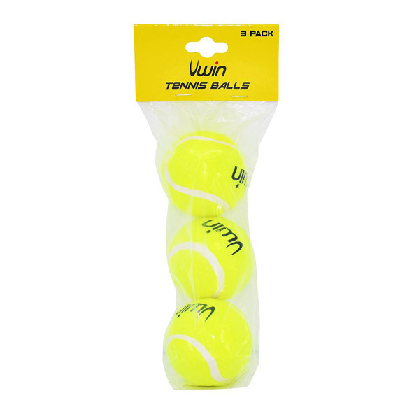 Uwin Trainer Tennis Balls - 3pk