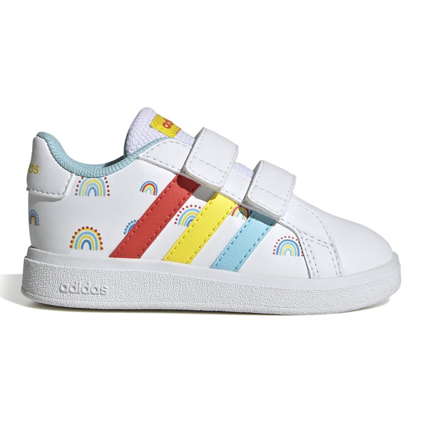 adidas Grand Court 2.0 Sustainable Two-Strap Hook-and-Loop Infant Shoes