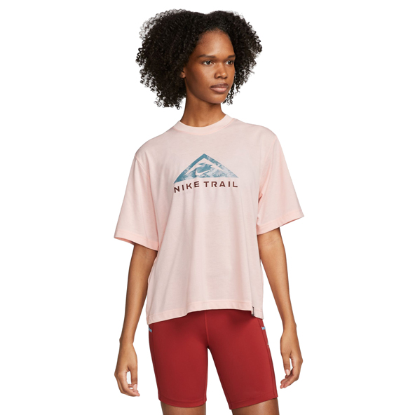 Nike Wmns DF Tee SS Trail Pink