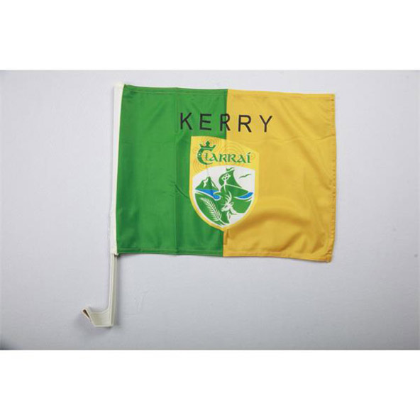 TCF Kerry GAA Car Flag