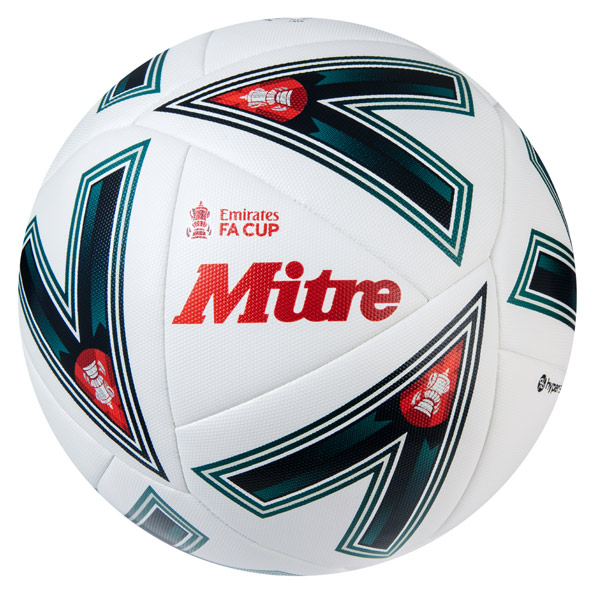 Mitre FA CUP Match 2023 Ball White S 5