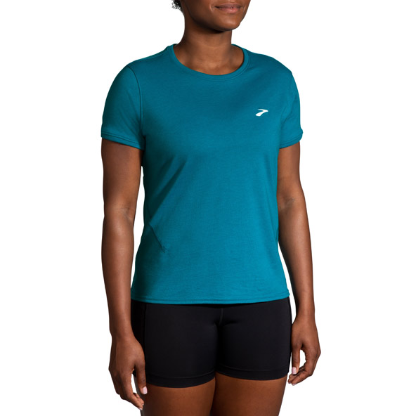 Brooks Womens Distance Short Sleeve 2.0 Running T-Shirt