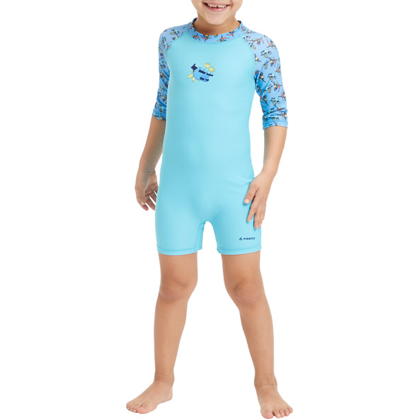 Firefly BB Seiko Kids Short-Sleeve Swimsuit