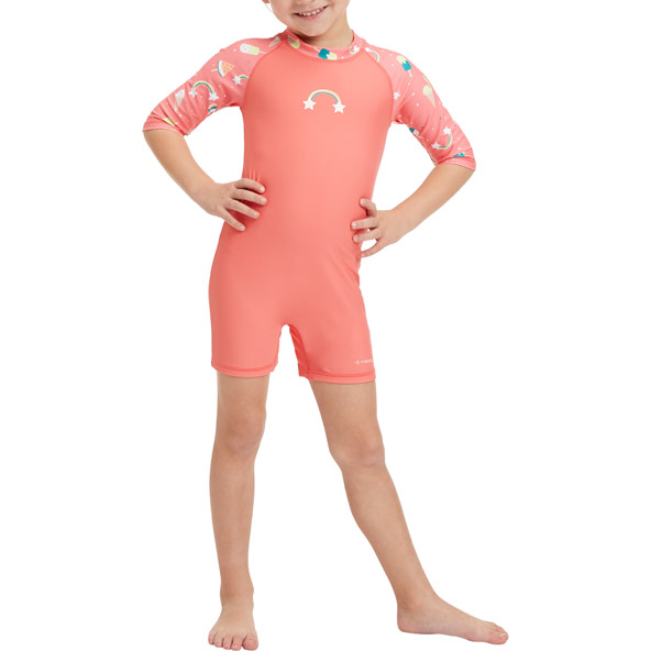 Firefly BB Seiko Kids Short-Sleeve Swimsuit