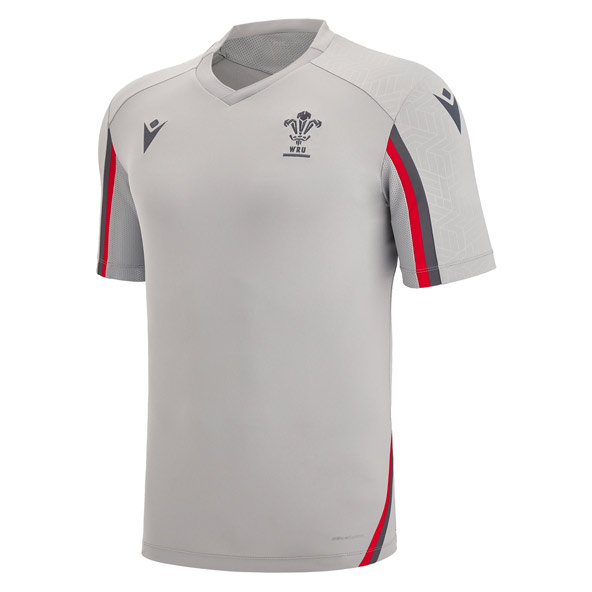 Macron Wales Rugby 2022/23 Training T-Shirt