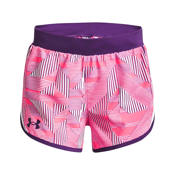 Under Armour Girls Fly-By Printed Shorts