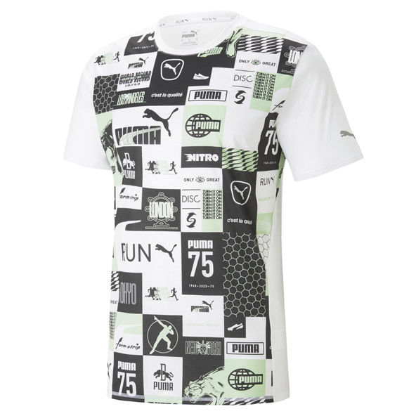 Puma Run Mens Favourite Printed T-Shirt