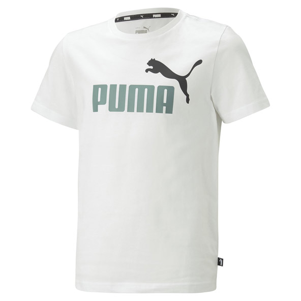 Puma Essentials+ Kids Two-Tone Logo T-Shirt