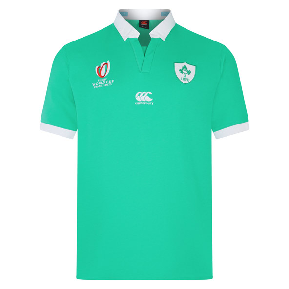 Canterbury Ireland Rugby IRFU RWC 2023/24 Short Sleeve Classic Home Jersey 