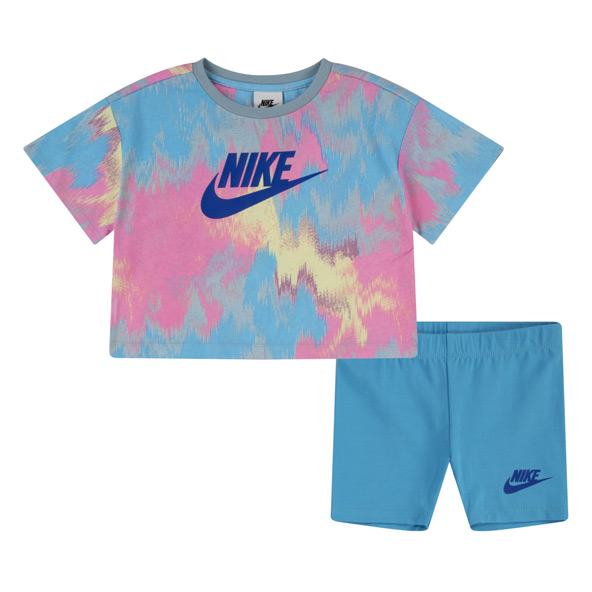 Nike Infant Boxy T-Shirt And Bike Short Set