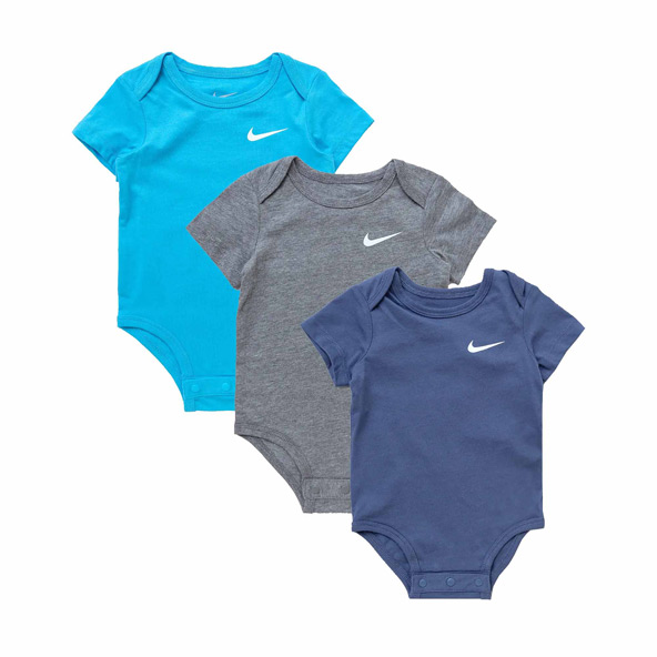 Nike Swoosh Bodysuit - 3 Pack