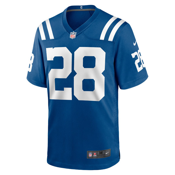 Nike Indianapolis Colts Taylor 28 Home Jersey