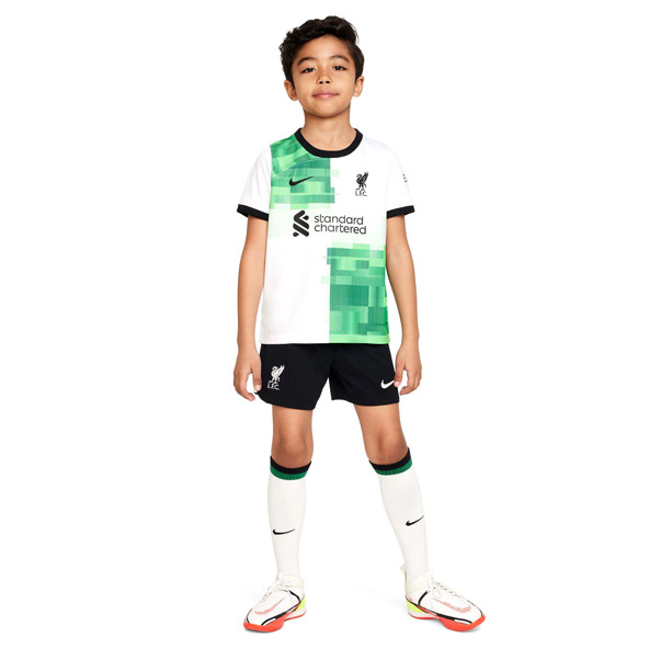 Nike Liverpool FC 2023/24 Away Kids Soccer Kit