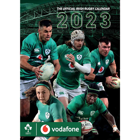 NCP IRFU Ireland Rugby 2023 A3 Calendar