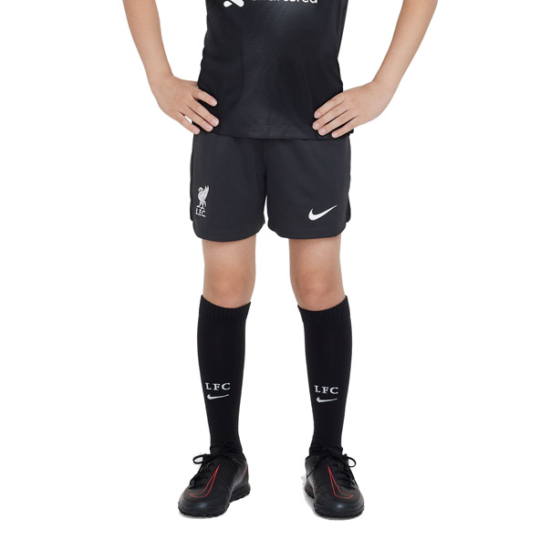 Nike Liverpool FC 2022/23 Kids Goalkeeper Home Soccer Shorts