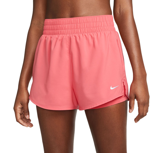 Nike Dri-FIT One Womens High-Waisted 3" 2-in-1 Shorts