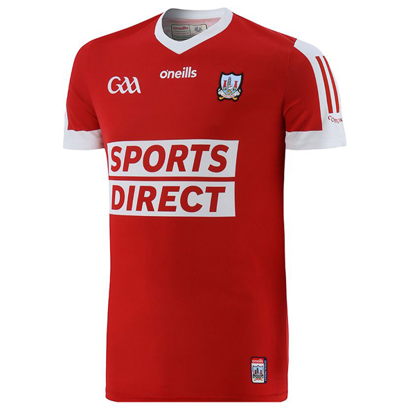 O'Neills Cork GAA 2023 Player Fit Home Jersey