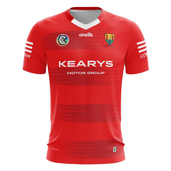 O'Neills Cork Camogie 2023 Womens Fit Home Jersey