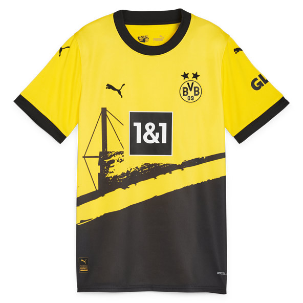 Puma Borussia Dortmund 2023/24 Kids Home Jersey