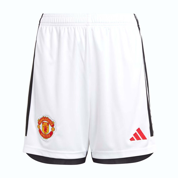 adidas Manchester United F.C. 2023/24 Kids Home Shorts