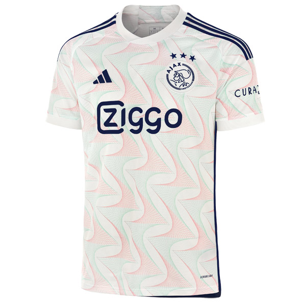 adidas Ajax 23 Away Jersey White, WHITE