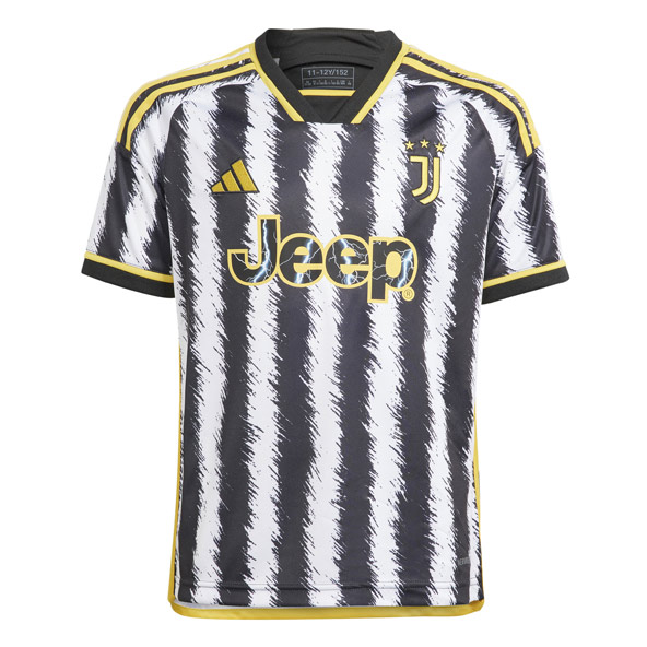 Adidas Juventus F.C. 2023/24 Kids Home Jersey