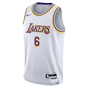 Nike Los Angeles Lakers James 6 Swingman Jersey