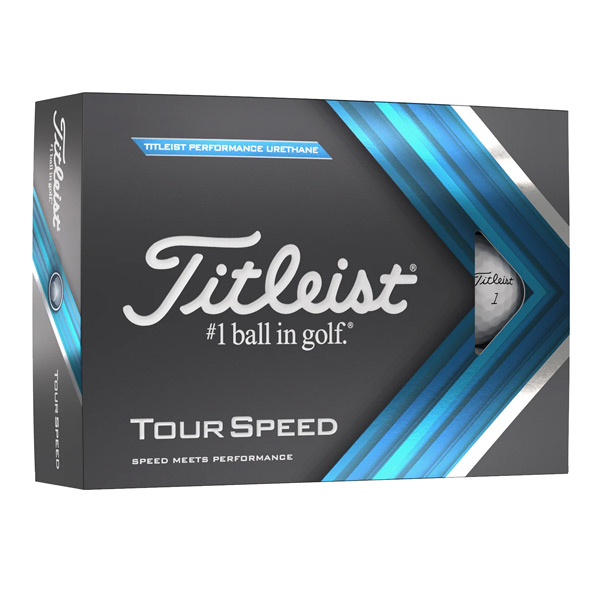 Titleist 2023 Tour Speed Golf Balls White