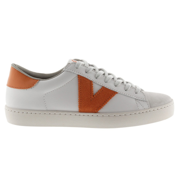 Victoria Contrast Leather Sneaker