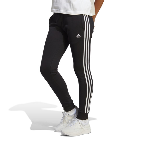 adidas Essentials 3-Stripes French Terry Cuffed Womens Joggers