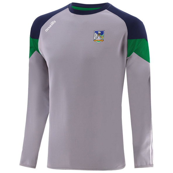 O'Neills Limerick GAA Rockway Hybrid Crew Sweatshirt