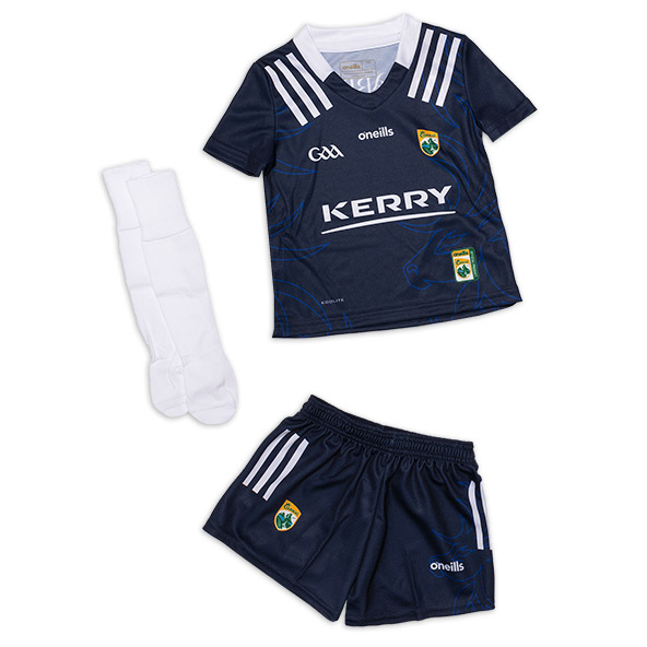 O'Neills Kerry GAA 2023 Kids Alternate Kit 