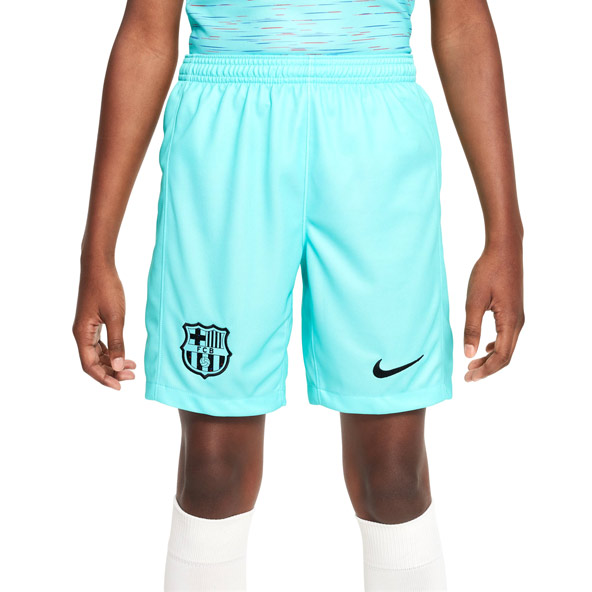 Nike FC Barcelona 2023/24 Kids Stadium Third Shorts