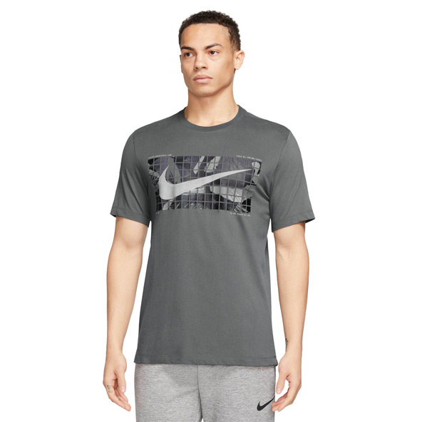 Nike Dri-FIT Mens Camo Fitness T-Shirt