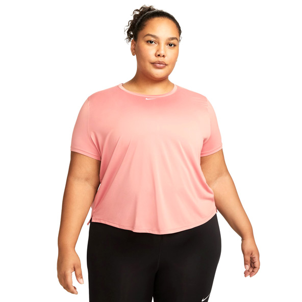 Nike Dri-FIT One Womens Standard Fit Short-Sleeve Top (Plus Size)