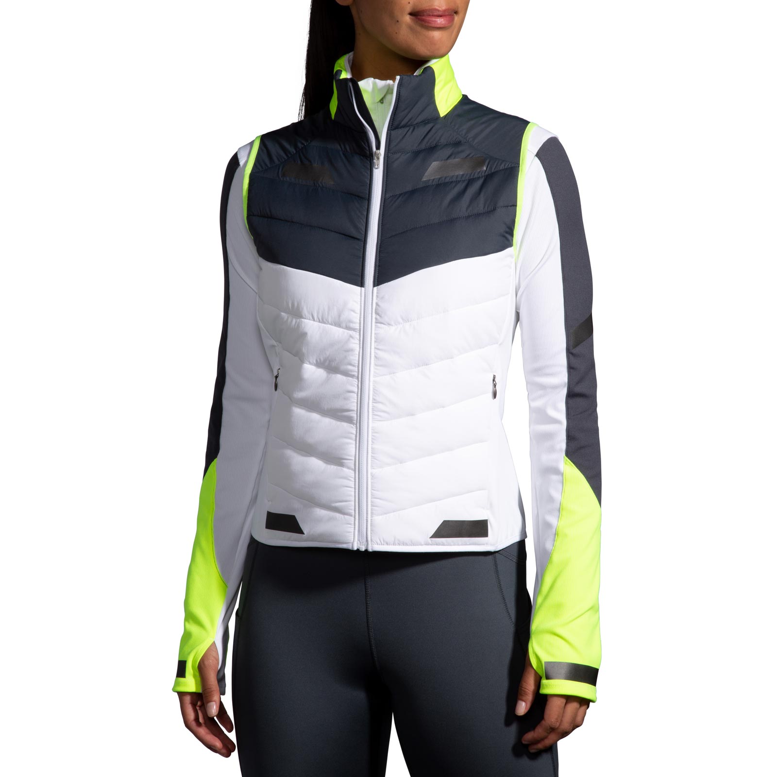 BROOKS RUN VISIBLE INSULATED WOMENS VEST